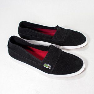 Lacoste Sport Marice Canvas Slip On Shoes